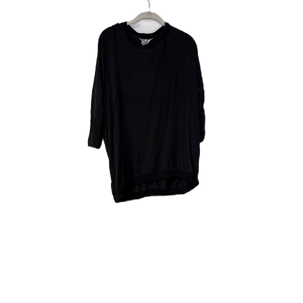 Hard Tail Black Long Sleeve Top - Size Small